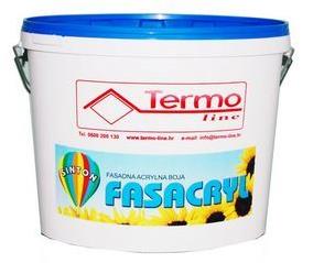 Akrilna boja za fasade 25 kg - TERMO LINE Sinton Fasacryl - bijela
