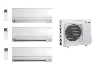 Klima uređaj s 3 unutarnje jedinice (2,5 + 2,5 + 2,5 kW) - MITSUBISHI ELECTRIC Comfort Inverter