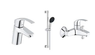 Komplet slavina za kupaonicu - GROHE Eurosmart New 3 u 1