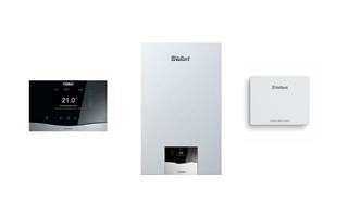 Plinski kondenzacijski kombi bojler 25 kW - VAILLANT VUW 25/26 CS/1-5 ecoTEC plus + sensoHOME VRT 380 + WiFi upravljanje