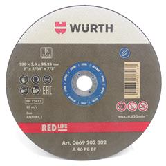 Rezna ploča za metal fi 230 x 2,5 mm - WÜRTH