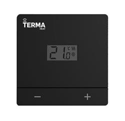 Termostat za podno grijanje 230 V - TERMA Teasy Bat, crni